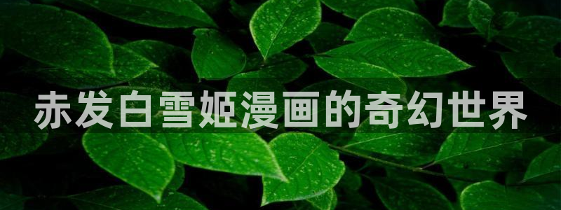 喵趣漫画苹果版下载：赤发白雪姬漫画的奇幻世界