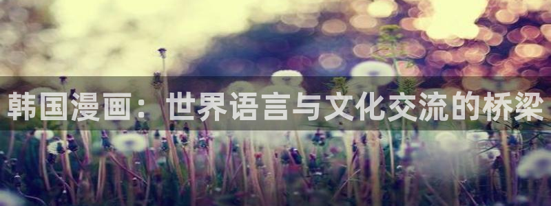 喵趣漫画官网入口免费阅读：韩国漫画：世界语言与文化交流的桥梁