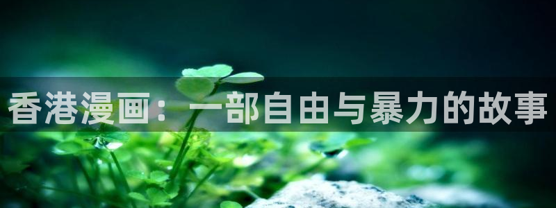 喵趣漫画在线看：香港漫画：一部自由与暴力的故事
